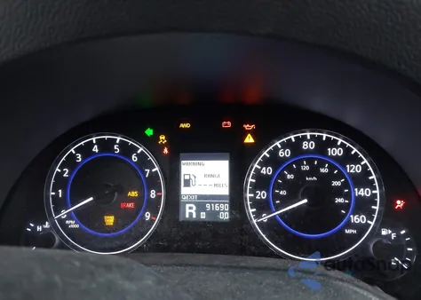 2012 Infiniti G37X z USA, uszkodzony, nr VIN JN1CV6AR9CM677983